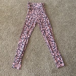 Pink Aerie Cheetah Print Leggings
